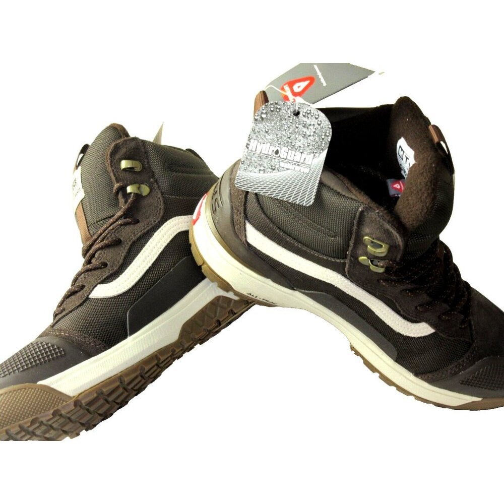 Vans Men's UltraRange Exo Hi MTE-2 All Weather Boots Demitasse Brown Size 11 NIB - Picture 4 of 6